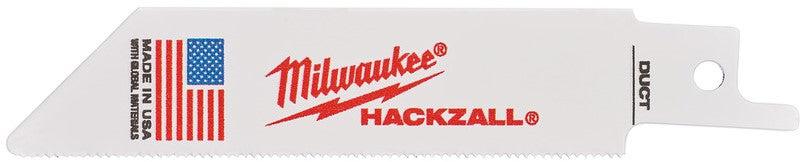 Milwaukee HACKZALL™ metaalzaagbladen 100 x 25 Tpi - 5 stuks - 49005424 - 045242160358 - 49005424 - Mastertools.nl