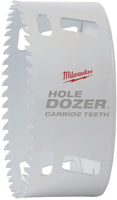 Milwaukee Hole Dozer Gatzaag met Carbide-tanden TCT Hole Dozer Gatzaag 108 mm - 1 st - 49560744 - 045242504282 - 49560744 - Mastertools.nl