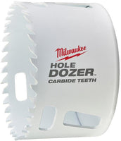 Milwaukee Hole Dozer Gatzaag met Carbide-tanden TCT Hole Dozer Gatzaag 76 mm - 1 st - 49560734 - 045242504220 - 49560734 - Mastertools.nl