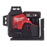 Milwaukee M12 3PL-401C Accu Kruislijnlaser 3x360° Groen 12V 4.0Ah in Koffer - 4933478102 - 4058546340353 - 4933478102 - Mastertools.nl