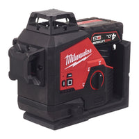 Milwaukee M12 3PL-401C Accu Kruislijnlaser 3x360° Groen 12V 4.0Ah in Koffer - 4933478102 - 4058546340353 - 4933478102 - Mastertools.nl