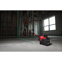 Milwaukee M12 CLL4P-0C Accu Kruislijnlaser met 4 punten 12V Basic Body in Transportkoffer - 4933479202 - 4058546369965 - 4933479202 - Mastertools.nl