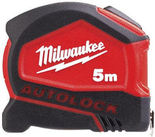 Milwaukee Rolmaat Autolock Meetlint Autolock 5 m / 25 - 4932464663 - 4058546226084 - 4932464663 - Mastertools.nl