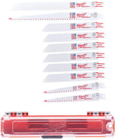 Milwaukee Set Sawzall ® reciprozaagbladen. Sawzall Blade Set - 10pc - 49222211 - 045242536856 - 49222211 - Mastertools.nl