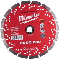 Milwaukee Speedcross HUDD Hudd 230 mm - 1 st - 4932399822 - 4002395364770 - 4932399822 - Mastertools.nl