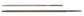 Nicholson 8 x 1-4 Round Chainsaw File, Knurl Cut - - - Mastertools.nl