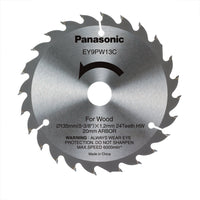 Panasonic Tools Cirkelzaagblad voor Hout | Ø 135mm Asgat 20mm 24T - EY9PW13C - 5025232213788 - EY9PW13C - Mastertools.nl