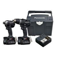 Panasonic Tools EYC231LJ2G Combiset 18V 5.0Ah Li-ion - 5025232900008 - EYC231LJ2G - Mastertools.nl