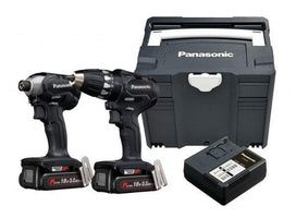 Panasonic Tools EYC231PN2G Combiset 18V 3.0Ah Li-ion - 5025232910021 - EYC231PN2G - Mastertools.nl