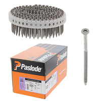 Paslode Nailscrew® op rol 2,5/2,8x40 Verzinkt 12mµ TX15 IM45 VE=750+Gas IM45 - 142206 - 5701291422063 - 142206 - Mastertools.nl