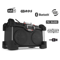 Perfectpro RH4 Rockhart 230V DAB+ / FM / Bluetooth / USB (oplader) - 8719689465346 - RH4 - Mastertools.nl