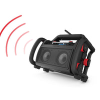 Perfectpro RP2 ROCKPRO Bouwradio Oplaadbaar DAB+ Bluetooth - 8719689465452 - RP2 - Mastertools.nl