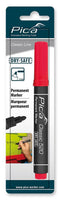 Pica 520/40 Permanent Marker rond rood blister - PI52040SB - 4260056156571 - PI52040SB - Mastertools.nl