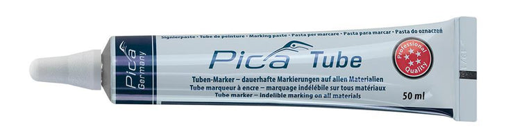 Pica 575/52 Tube Markeerpasta wit, 50ml - PI57552 - 4260056155758 - PI57552 - Mastertools.nl