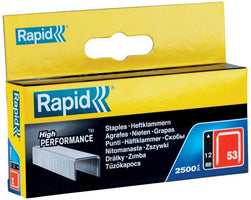 Rapid No. 53 dunne nieten 12 mm - 11859625 - 7313469053061 - 11859625 - Mastertools.nl