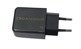 Scangrip lader USB 5V, 3A - 03.5378 - 5708997353783 - 03.5378 - Mastertools.nl