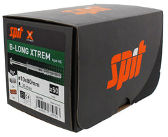 Spit B-LONG XTREM HF Constructie Plug 10x80/30 HS (SW13-TX40) VE=50 - 567970 - 3439515679703 - 567970 - Mastertools.nl