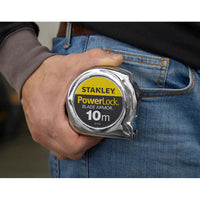 Stanley 0-33-532 Rolbandmaat Powerlock Blade Armor 10m - 25mm - 3253560335328 - 0-33-532 - Mastertools.nl