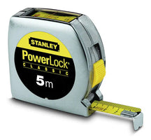 Stanley 0-33-932 Rolbandmaat Powerlock 5m - 19mm boveninkijkvenster - 3253560339326 - 0-33-932 - Mastertools.nl