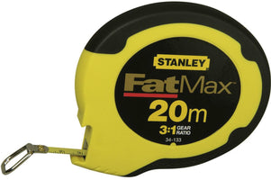 Stanley 0-34-133 Landmeter FatMax 20m - 9,5mm gesloten kast - 3253560341336 - 0-34-133 - Mastertools.nl