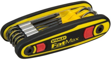 Stanley 0-97-553 FatMax Vergrendelbare Stiftsleutelset (Torx) - 3253560975531 - 0-97-553 - Mastertools.nl