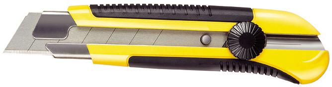 Stanley 1-10-425 Afbreekmes Dynagrip 25mm - 3253561104251 - 1-10-425 - Mastertools.nl