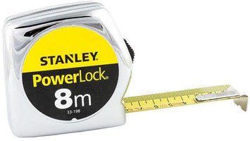 Stanley 1-33-198 8m - 25mm Rolbandmaat Powerlock 8m - 25mm - 3253561331985 - 1-33-198 - Mastertools.nl