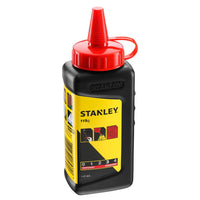 Stanley 1-47-804 Slaglijnpoeder Rood 225gr - 3253561478048 - 1-47-804 - Mastertools.nl