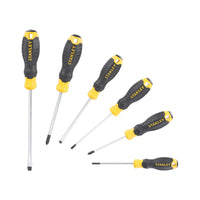 Stanley STHT16165-0 Cushiongrip Schroevendraaierset PH / Parallel / Standaard - 6-delig - 3253560161651 - STHT16165-0 - Mastertools.nl