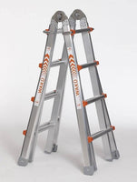 Waku Telescoopladder vouwladder 4x4 treden - 1413800101 - 4260270951013 - 1413800101 - Mastertools.nl