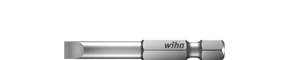 Wiha Bit Professional 50mm (¼″) Sleufkop 4.0mm - 01794 - 4010995017941 - 7040008040 - Mastertools.nl