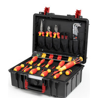 Wiha Gereedschapsset Basic Set L Electric in Koffer - 39-delig - 45257 - 4010995452575 - 930070402 - Mastertools.nl